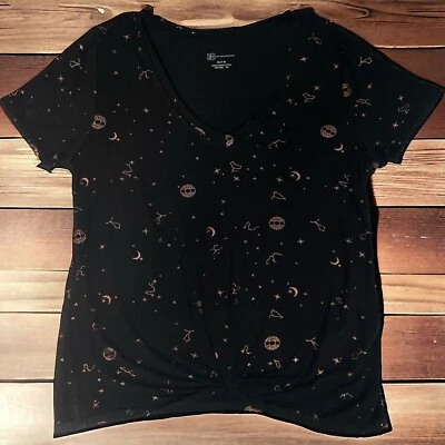 Camiseta Top Mujer Conversacional Negra No Boundaries Talla/M Foto 1 de 4