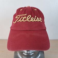 TITLEIST FLORIDA STATE UNIVERSITY ADJUSTABLE STRAPBACK BASEBALL HAT/CAP, RED, FS