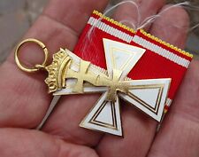 Order Gdański Krzyż Zasługi RFN wykonanie