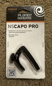 D'Addario NS Capo, Black - Picture 1 of 2