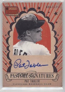 2013 Panini America's Pastime Pastime Signatures /125 Pat Tabler #PT Auto
