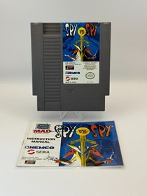 Spy vs. Spy (Nintendo Entertainment System 1988) Tested (Game & manual only) NES