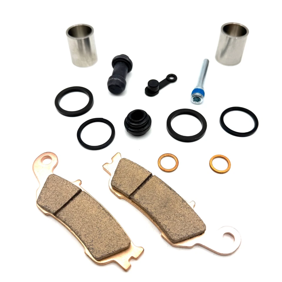 YZ125 2017 FRONT CALIPER REBUILD KIT MXPUK 2017 YZ 125 PISTONS PADS SEALS  (369) - Image 1 of 4