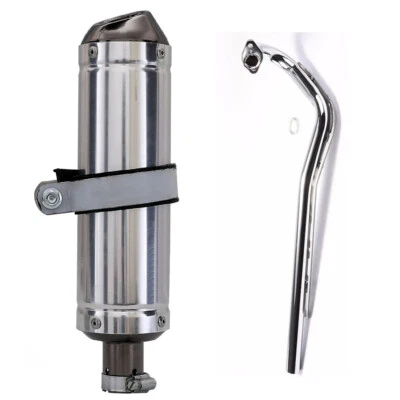 28mm Exhaust Muffler For XR70 110cc 125 140cc SSR CRF50 XR TTR90 Pit Bike ATV - Image 1 of 4
