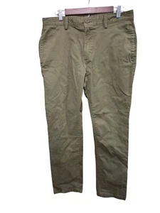 prAna grüne Hose Größe 34X30 Slim Fit Bio-Baumwollmischung - Bild 1 von 3