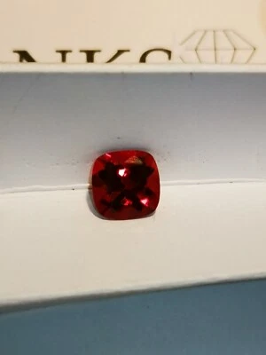 Loose Natural Cushion Cut Red labradorite 1.84 CT's  - Image 1 of 4