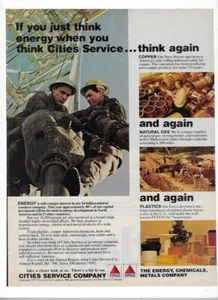 1977 Cities Services (CITGO) & Potlatch Corporation Vintage Print Advertisements - Picture 1 of 2