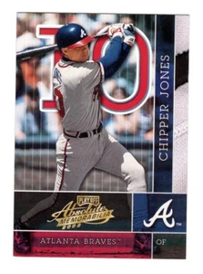 2002 Playoff Absolute Memorabilia - Promo Card - Chipper Jones #1 - Picture 1 of 2
