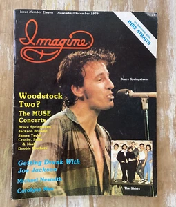 Vintage rock music magazine Imagine Nov Dec 1979 Dire Straits Michael Nesmith - Picture 1 of 10
