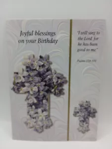 Grußkarte Creative Horizons Joy Full Blessings On your Birthday 1995 - Bild 1 von 3