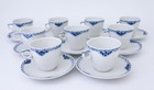 9 Cups & Saucers #719 - Princess - Royal Copenhagen - 1st Quality