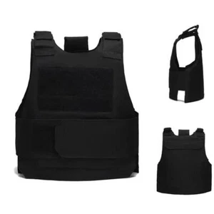 Body Bulletproof Vest Front Back Plates Armor Tactical Jacket Guard Security Kit - Bild 1 von 19