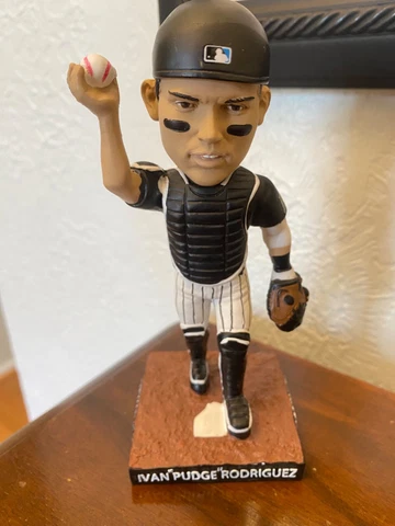 Ivan "Pudge" Rodriguez HOF Bobblehead Miami Marlins All Star Game SGA Cover