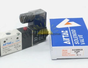1PCS NEW AIRTAC 3V210-06-NC DC24V Solenoid Valve 3V21006NC - Picture 1 of 3