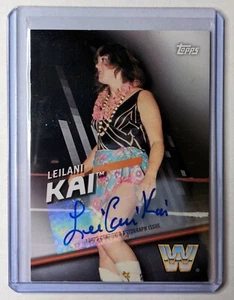 Leilani Kai Auto /99. 2016 WWE Topps. WWF Autogramm - Bild 1 von 2