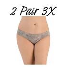 2 Pair Alfani Plus Size Bikini Underwear 3X