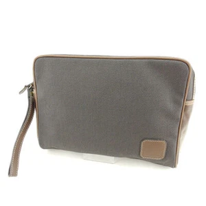 Dunhill Clutch bag Black x brown Women Authentic secondhand - Picture 1 of 6