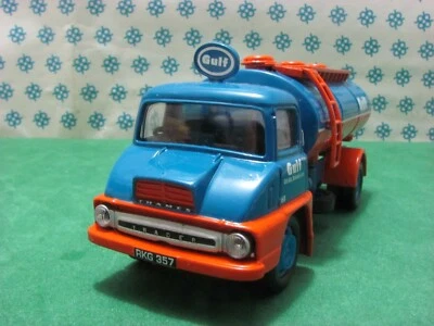  Vintage -  FORD Thames Elliptical Trader GULF Oil tanker  -  1/50 Corgi   - Immagine 1 di 4