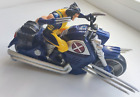Rare Vintage Old Marvel X-Men Wolverine Motorcycle X Cruiser Bike 2008 Hasbro