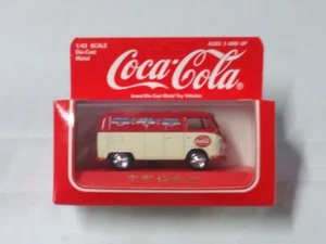 NOS!! 1996 Solido Diecast 1966 VW Combi Van Coca-Cola 1:43 Made in France A+++++ - Picture 1 of 1