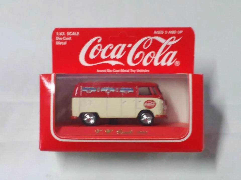 NOS!! 1996 Solido Diecast 1966 VW Combi Van Coca-Cola 1:43 Made in France A+++++ - Image 1 of 1