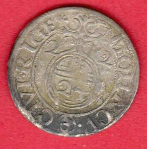 Riga 1 ½ Gros Dreipolcher 1622 Gustav II Adolf 30-Year War Latvia Sweden 138 - Picture 1 of 2