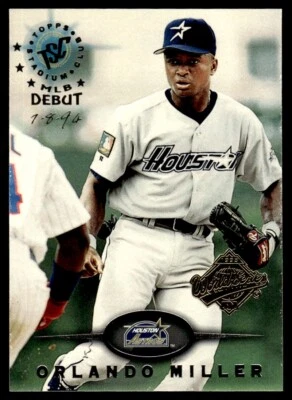 1995 Topps Stadium Club World Series Orlando Miller Houston Astros #330 - Image 1 of 2
