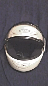 Motorcycle Helmet White -small - Picture 1 of 11