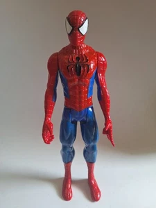 Spiderman Action Figure Toy 11” 2013 Hasbro SA Marvel&Subs Hard Plastic Moveable - Picture 1 of 3