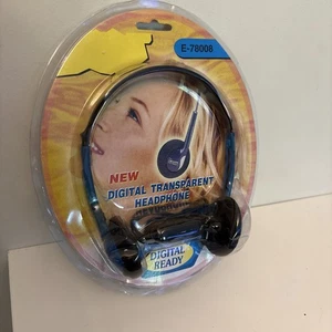 Vintage E-78008 digital over ear transparent headphone  - Picture 1 of 3