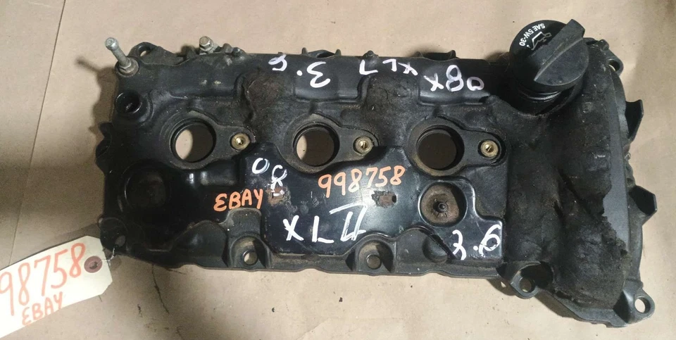 2007-2010 SUZUKI GRAND VITARA Valve Cover Black W/oil Cap Left 3.2L Oem - Image 1 of 4