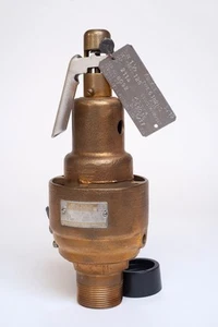 Fully Rebuilt 1 1/2" Kunkle SV91 Pressure Release Valve, Type 6182HG 2114 LBS/HR - Picture 1 of 7