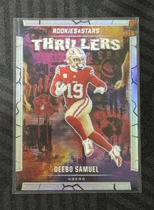 2024 Panini Rookies & Stars - Thrillers Deebo Samuel #T-DSL Silver - Picture 1 of 2