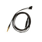 3.5mm Earphone Upgrade Audio Cable w/ Vol Control&amp; Mic for Sennheiser IE8 IE 80