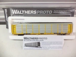 Walthers Proto Ho 920-101342, 89' Thrall Auto Carrier, Milwaukee Road 910272 - Picture 1 of 2