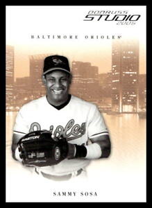 2005 Donruss Studio 64 Sammy Sosa   Baltimore Orioles  Baseball Card