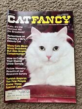 Cat Fancy Magazine 1983 Turkish Angoras