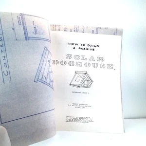 How To Build A Passive Solar Doghouse Paperback 1989 Wayne Bredvik - Picture 1 of 4