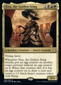 MTG XIRA, THE GOLDEN STING EXC - XIRA, IL PUNGIGLIONE DORATO - DMC EN - MAGIC - Picture 1 of 1