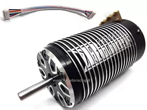 MOTORE ROCKET BRUSHLESS SENSORED 4274 2000KV SENSORI ø 5.0mm RC SCALA 1/8 HIMOTO - Foto 1 di 1