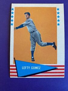 1961 Fleer #34 Lefty Gomez EX (oc)