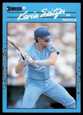 1990 Donruss Best of the AL #91 Kevin Seitzer Kansas City Royals - Image 1 of 2