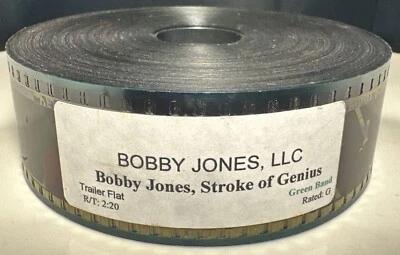 35MM Movie Trailer - Bobby Jones: Stroke of Genius (2004) - Flat Format - Image 1 of 4