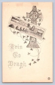 J96/ St Patrick's Day Holiday Postcard c1910 Sketch Erin Go Bragh (6 of 6) 201 - Picture 1 of 4