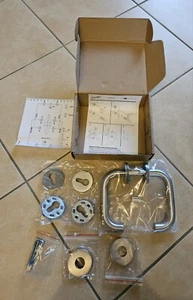 4 x Häfele DPH4 Drückergarnitur. Edelstahl Matt. Neu. - Bild 1 von 3
