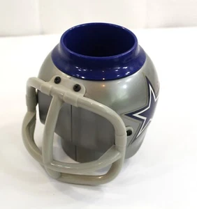 Vintage Dallas Cowboys 1992 Team NFL Plastic Helmet Mug Cup Can Cooler - Picture 1 of 5
