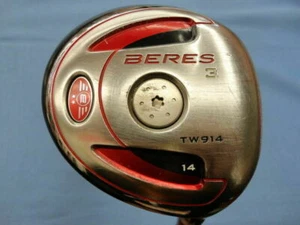 GOLF CLUBS FAIRWAY WOOD HONMA BERES TW914 3W 2-STAR R-FLEX BERES - Picture 1 of 3