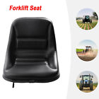 Universal Driver-Side Forklift Seat Black Waterproof Truck Cushion Seat Backrest