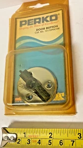 Door Button W/O spring Perko 1217DP0CHR 1-3/4" Dia Chrome Plated Zinc Boat - Picture 1 of 5