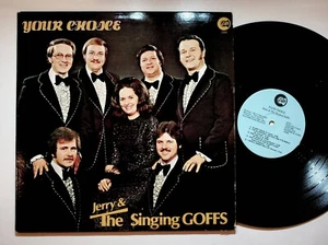 1974 Jerry & The Singing Goffs Your Choice Gospel Christian Vinyl LP Record VG+ - Picture 1 of 4